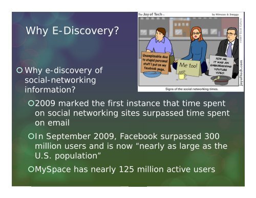 Electronic Discovery and the Use of Social Media in a Family-Law ...