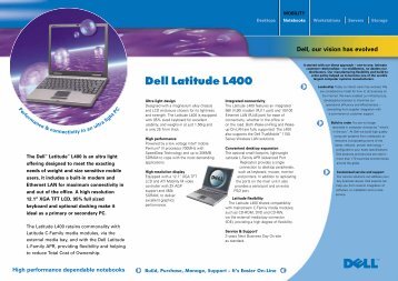 Dell Latitude L400 - Criggie