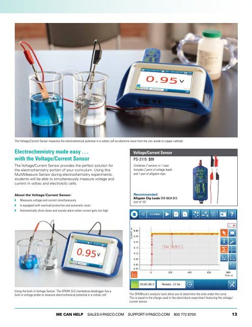 PASCO's Complete Chemistry Solution - Products - PASCO Scientific