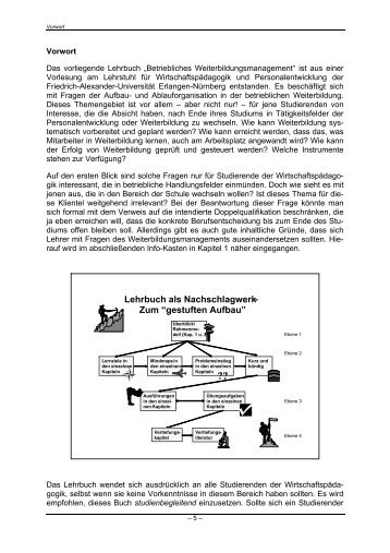 Lehrbuch als Nachschlagwerk - Zum “gestuften Aufbau”