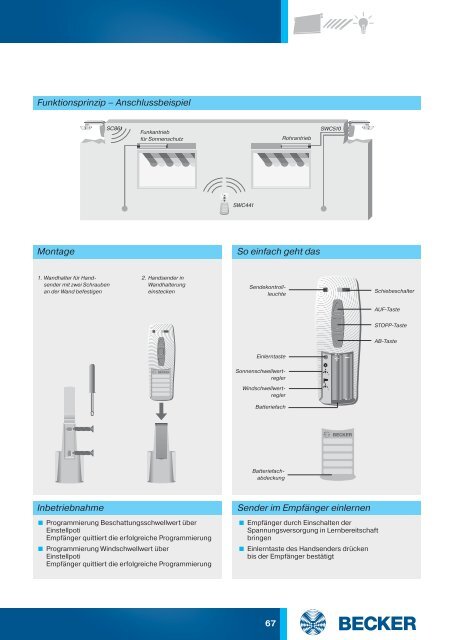 Becker Centronic Katalog - auf enobi.de