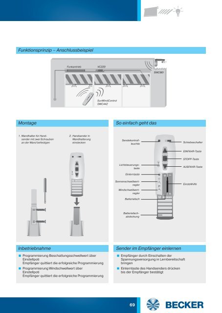 Becker Centronic Katalog - auf enobi.de