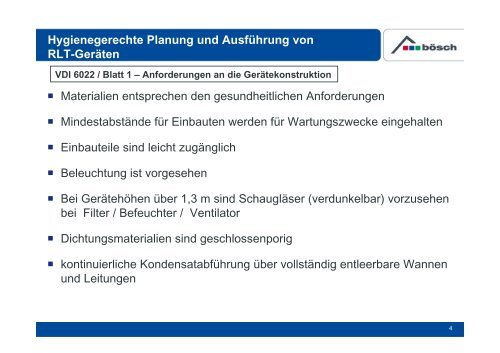 Normgerechte Planung von RLT-Anlagen