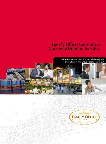 Family Office Exemption Narrowly Defined by SEC - the Family ...