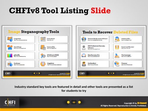 What is new in CHFI v8 Module - SSE