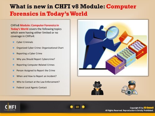 What is new in CHFI v8 Module - SSE