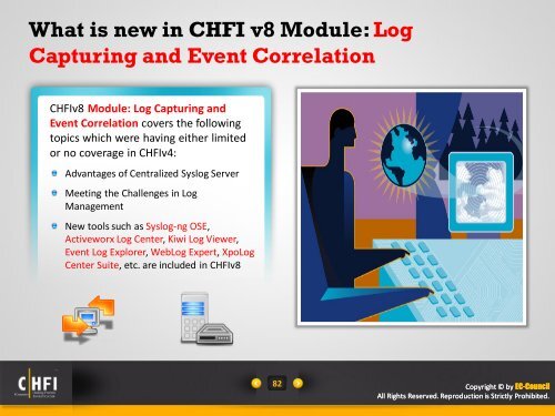 What is new in CHFI v8 Module - SSE