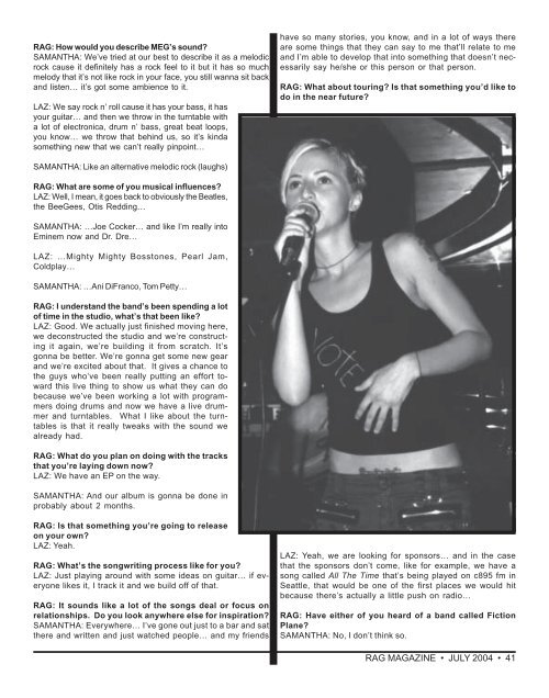 2004 05 MAY RAG - RAG Magazine