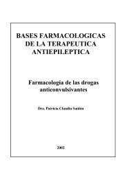 Farmacología de los fármacos anticonvulsivantes - FarmacoMedia