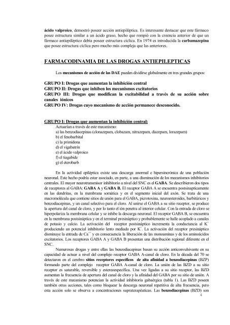 Farmacología de los fármacos anticonvulsivantes - FarmacoMedia