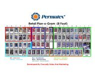 PERMATEX PLAN-o-GRAM - Connolly Sales & Marketing
