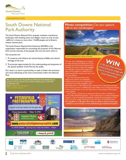 South Downs View - South Downs National Park Authority