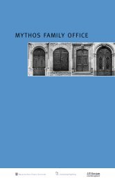 Studie: Mythos Family Office (PDF) - Invest in Bavaria