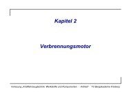 Kraftfahrzeugtechnik: Werkstoffe und Komponenten - Antrieb