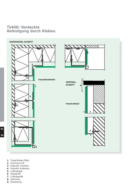 Trespa Planung+Anwend, Fassade - Per-Plex Plexiglas