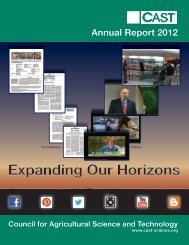 report is available - Council for Agricultural Science and Technology