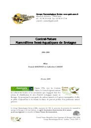 Les MammifÃ¨res semi-aquatiques de Bretagne - Groupe ...