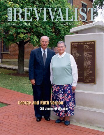 Download the November Issue - God's Bible School & College