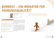 Burnout – eine Zeiterscheinung, ein inflationär benutzter Begriff für ...