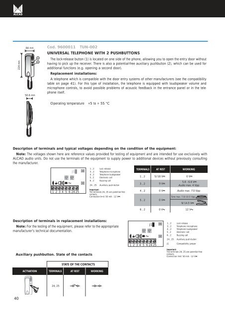 Conventional Systems Technical Manual - Alcad