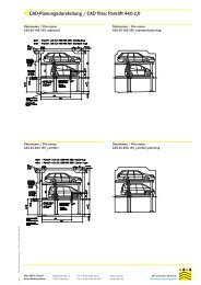 CAD-Planungsdarstellung / CAD files: Parklift 440-2,0 - woehr.de