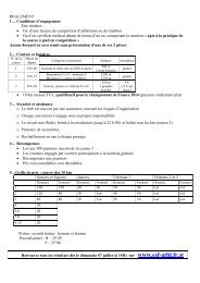 DÃ©tail des primes sur le rÃ©glement complet ici - Course Ã  pied en ...