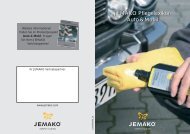 Auto & Mobil Pflegelexikon - JEMAKO - how to clean?