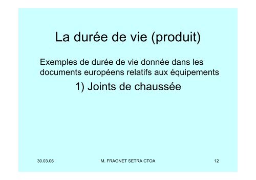 EQUIPEMENTS DES PONTS - PLATEFORME OUVRAGES D'ART