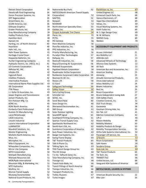 Our 2011 Buyers Guide - The Community Transportation ...