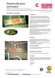 Aimant plat pdf - Eclipse Magnetics