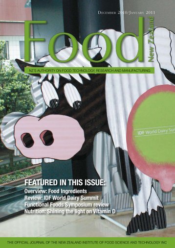 Featured In This Issue Nzifst The New Zealand Institute Of
