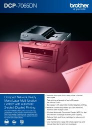 DCP-7065DN - Printer Supermarket