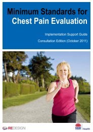 Minimum Standards for Chest Pain Evaluation ( pdf - 2.1MB) - ARCHI