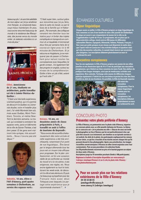 Magazine 223-septembre-octobre 2012 - Annecy