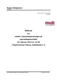 Referat fra mødet i Samarbejdsudvalget for speciallæger 29-02-2012