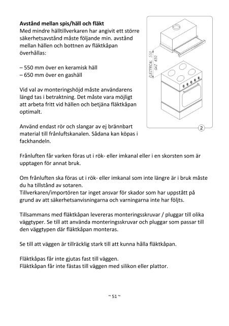 Se brugervejledning - Witt Hvidevarer A/S