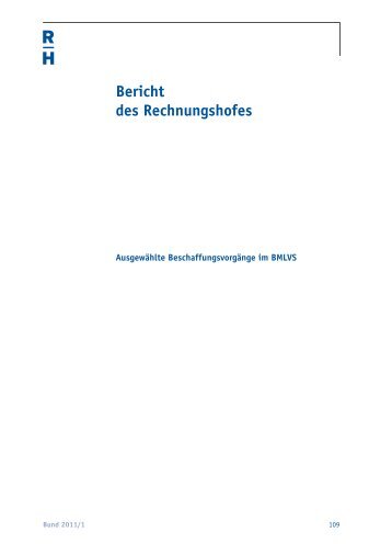 bmlvs - Der Rechnungshof