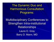 The Dynamic Duo and Harmonious Consultation Programs ...