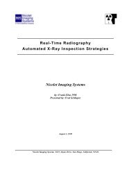 Real-Time Radiography Automated X-Ray Inspection ... - Teradyne
