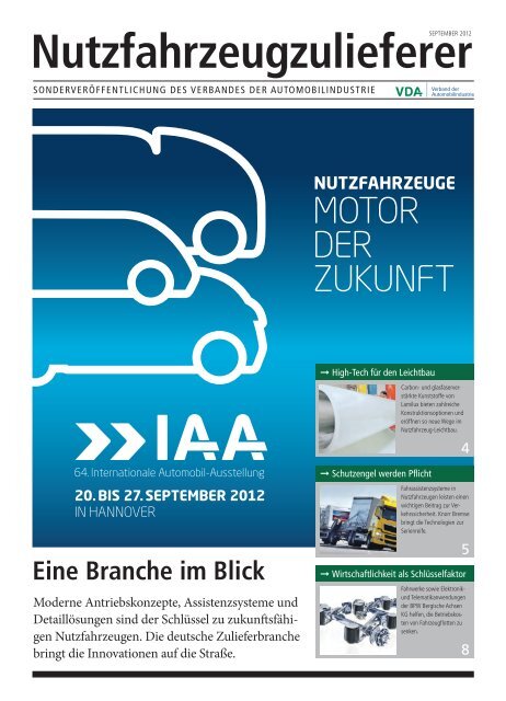 Nutzfahrzeugzulieferer - IAA - Internationale Automobil-Ausstellung