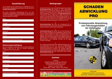 Schadenabwicklung-Pro - Unfall.Net