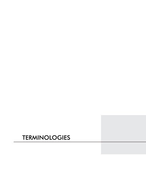 WHO InternatIOnal Standard termInOlOgIeS On tradItIOnal medIcIne