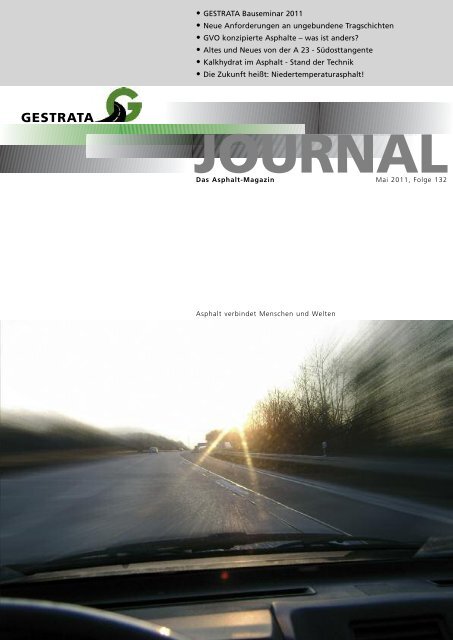 Gestrata Journal Ausgabe 132 (Mai 2011)