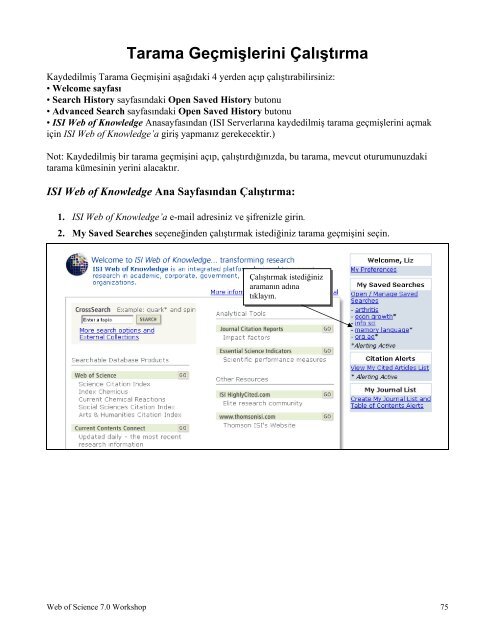 The Web of Science SM - ekual