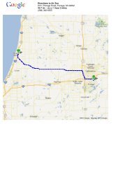 Directions to Air Zoo 6151 Portage Road, Portage, MI ... - gDMJoe