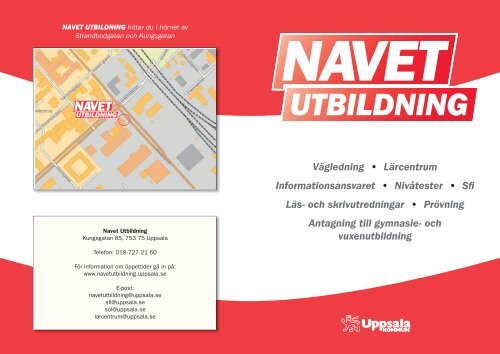 Folder om Navet Utbildning (pdf) - Navet Utbildning - Uppsala ...