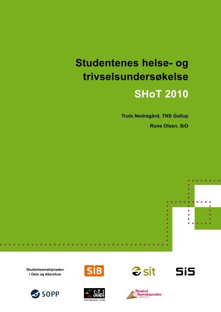 Studentenes helse - Studentsamskipnaden i Stavanger ...