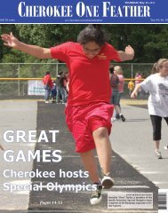 Cherokee hosts Special Olympics - Eastern Band of Cherokee