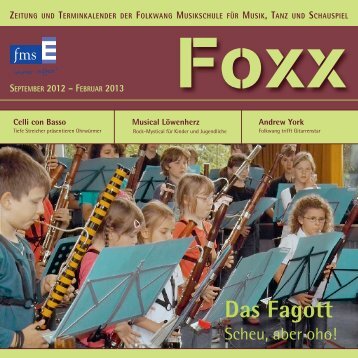 Foxx - Folkwang Musikschule - Essen