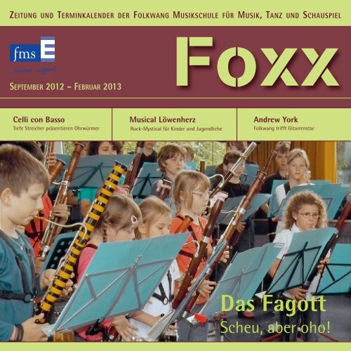 Foxx - Folkwang Musikschule - Essen